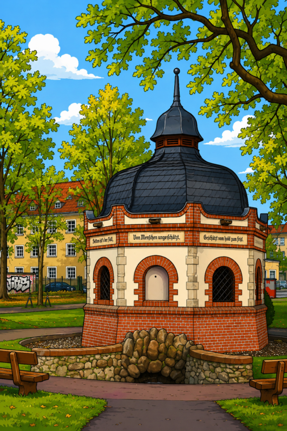 Gesundbrunnen, Glaucha